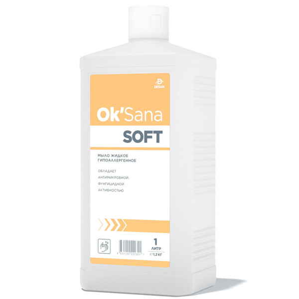 Мыло жидкое гипоаллергенное Ok’Sana Soft