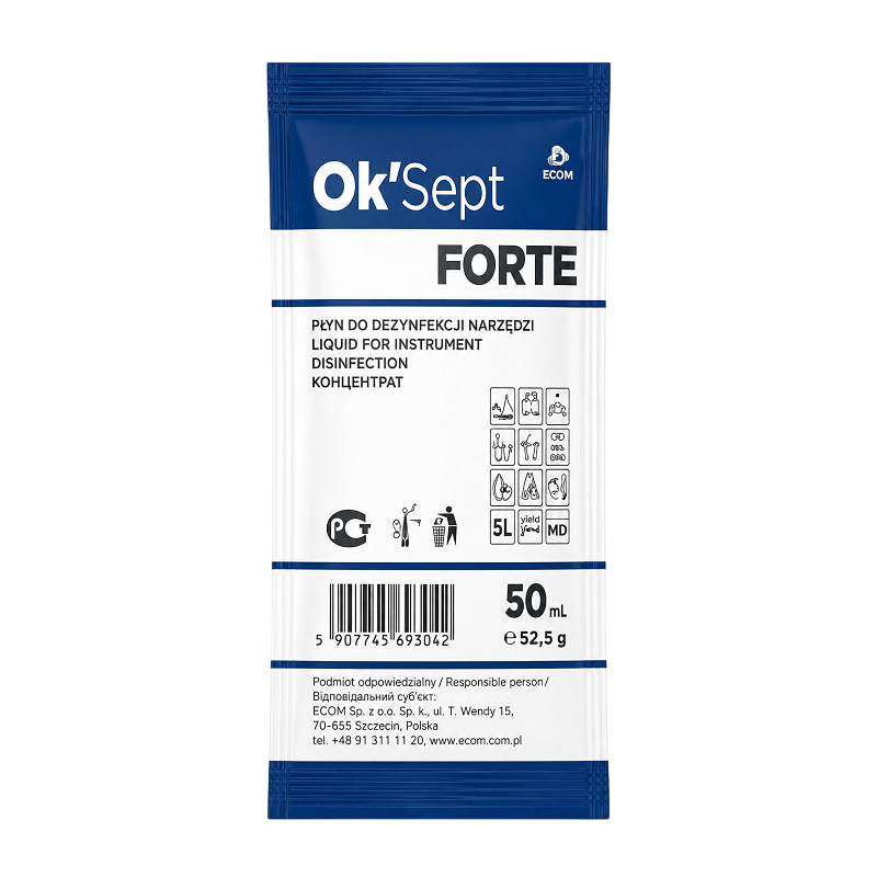 Средство для дезинфекции медицинских изделий Ок’Септ Форте (Ok`Sept Forte)