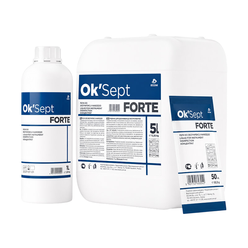 Средство для дезинфекции медицинских изделий Ок’Септ Форте (Ok`Sept Forte)