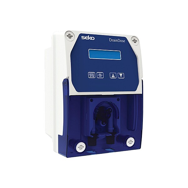 Решение с малым объемом обслуживания для чистых труб DrainDose